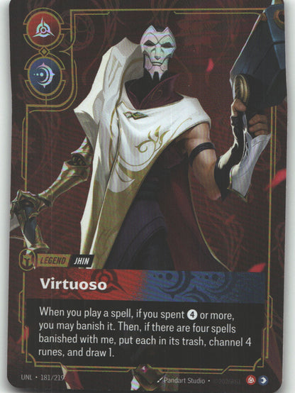 Jhin, Virtuoso