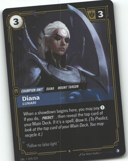 Diana, Lunari | Near Mint / English / Foil