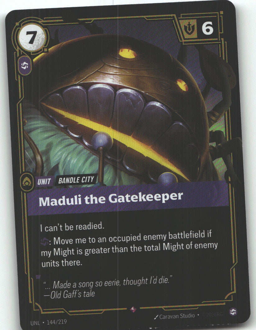 Maduli the Gatekeeper