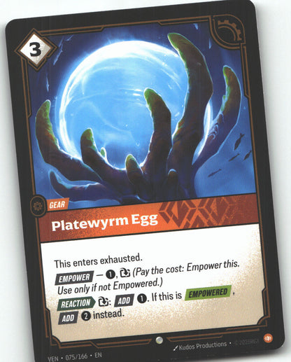 Platewyrm Egg