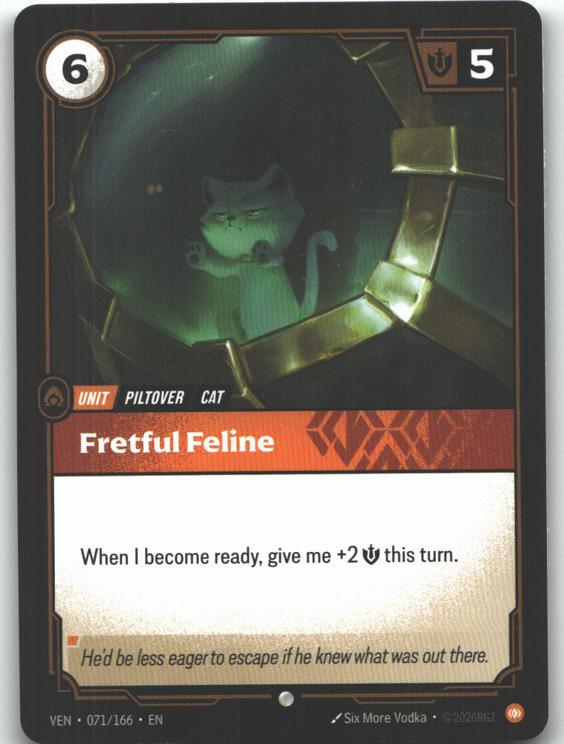 Fretful Feline