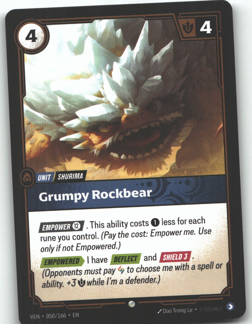 Grumpy Rockbear