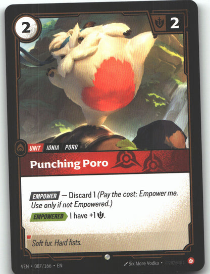 Punching Poro