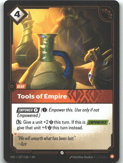 Tools of Empire