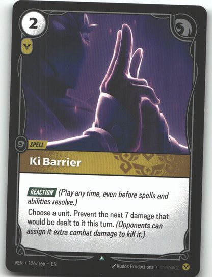 Ki Barrier