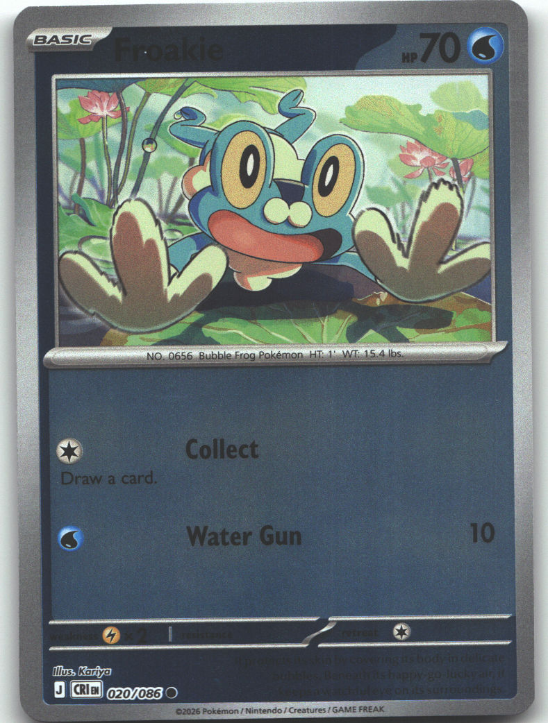 Froakie - 020/086