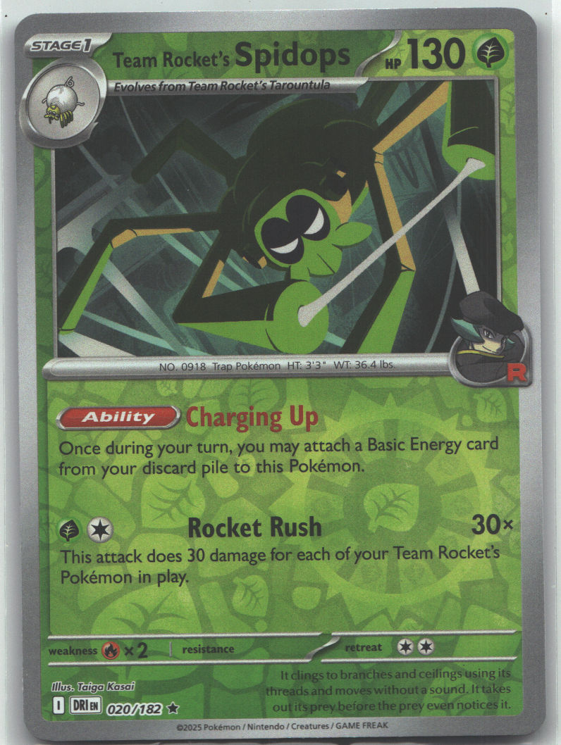 Team Rocket's Spidops - 020/182