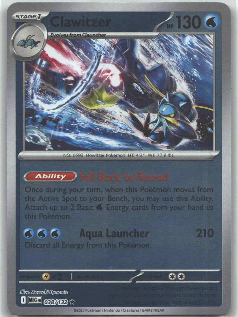 Clawitzer - 038/132