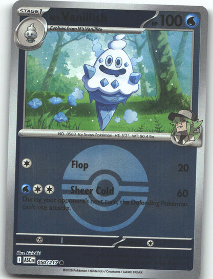 N's Vanillish (Poke Ball)