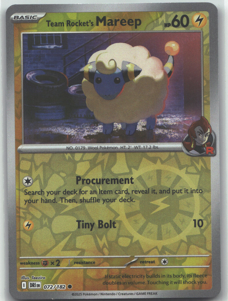 Team Rocket's Mareep