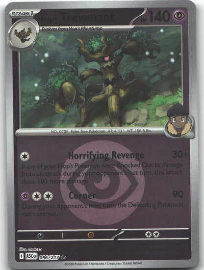 Hop's Trevenant - 096/217 (Energy Symbol Pattern)