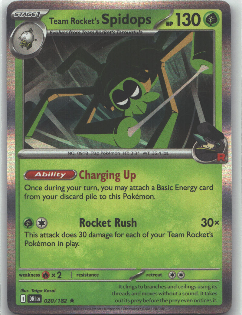 Team Rocket's Spidops - 020/182