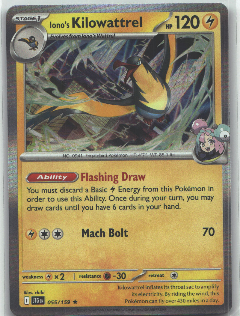 Iono's Kilowattrel - 055/159