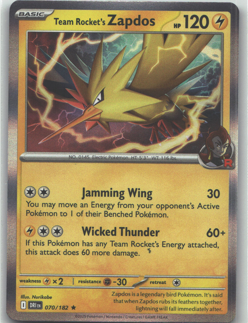 Team Rocket's Zapdos