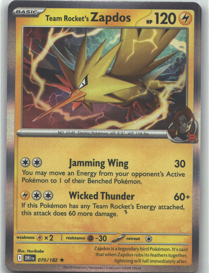 Team Rocket's Zapdos