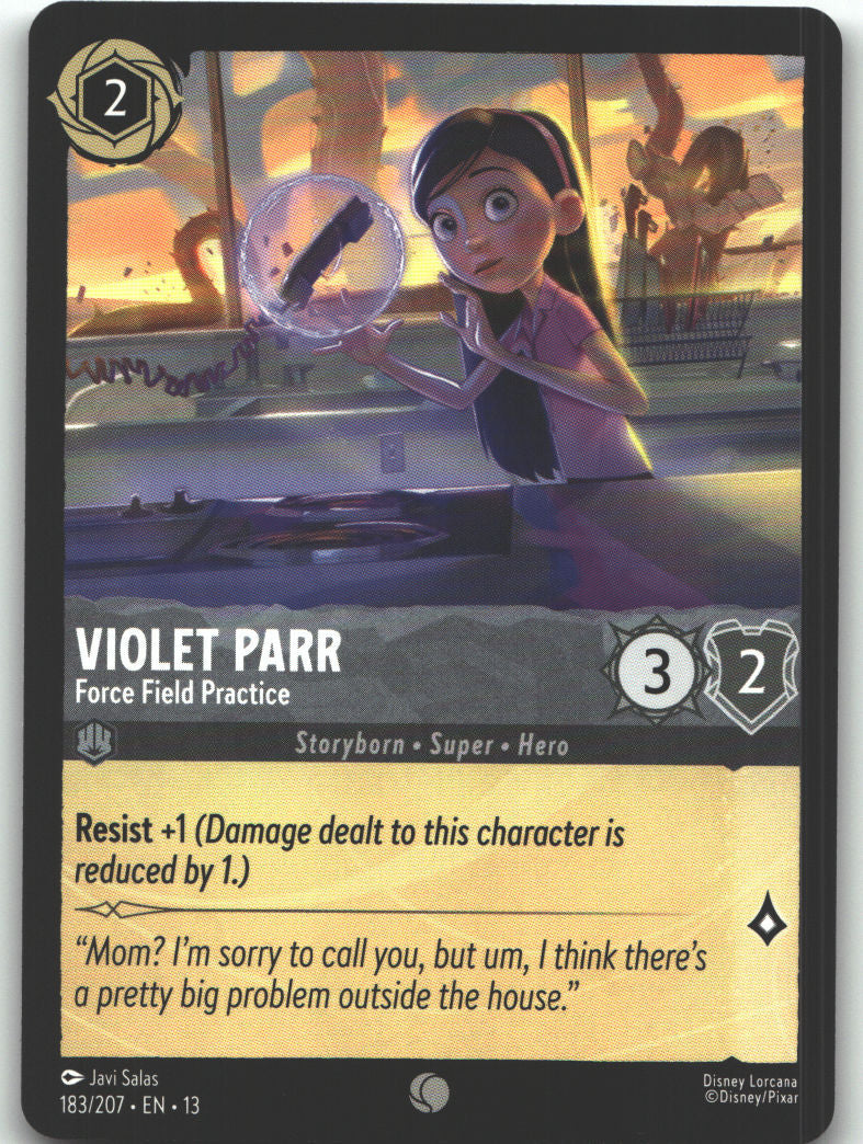 Violet Parr - Force Field Practice