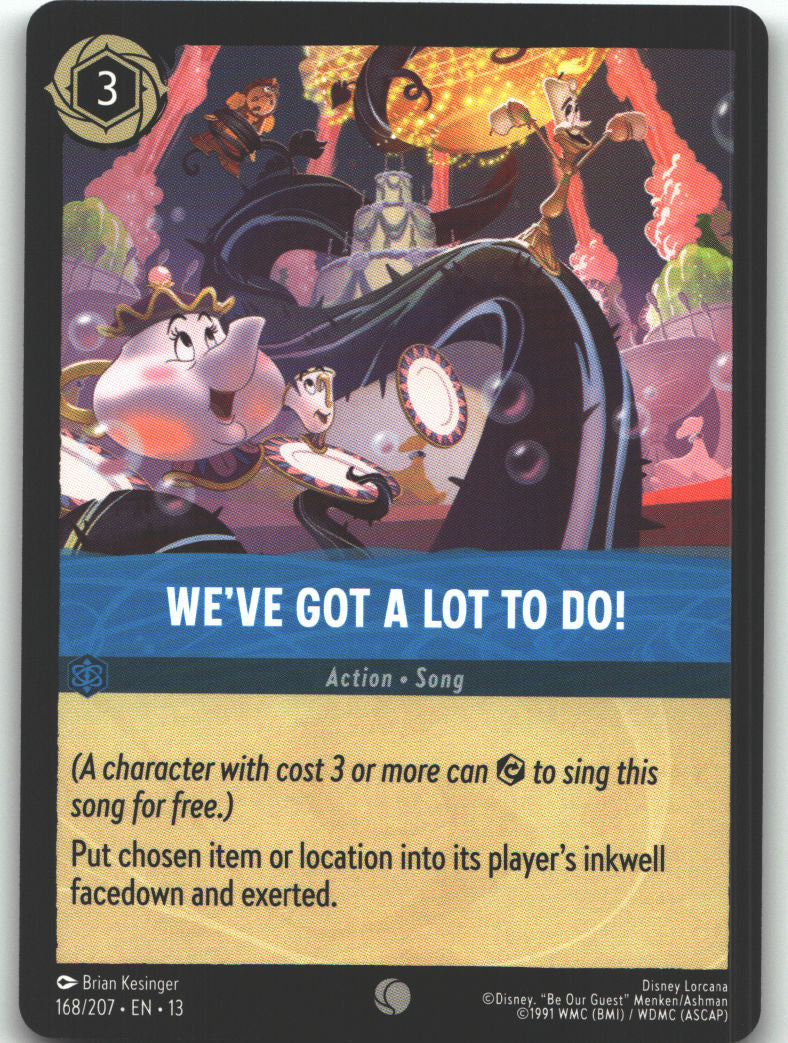 We've Got a Lot to Do!
