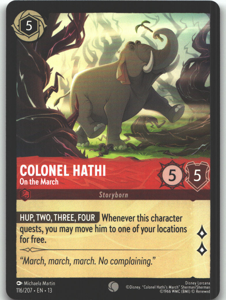 Colonel Hathi - On the March