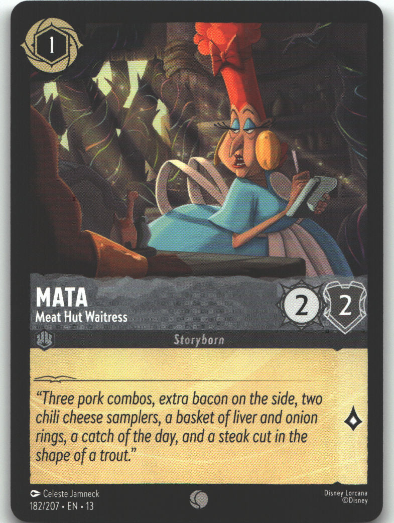 Mata - Meat Hut Waitress