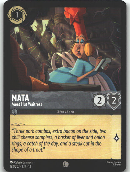 Mata - Meat Hut Waitress