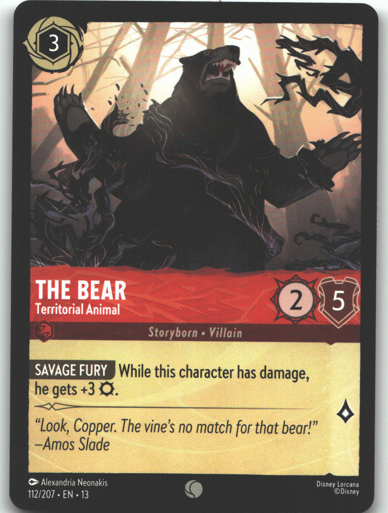 The Bear - Territorial Animal