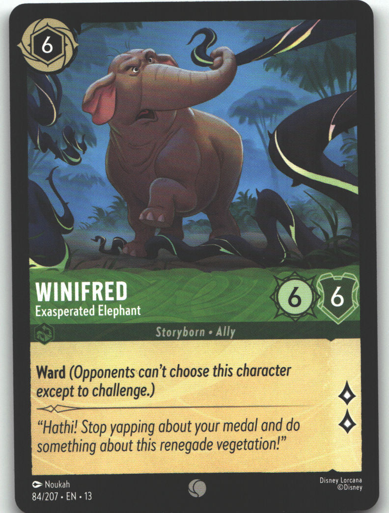 Winifred - Exasperated Elephant