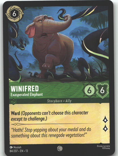 Winifred - Exasperated Elephant