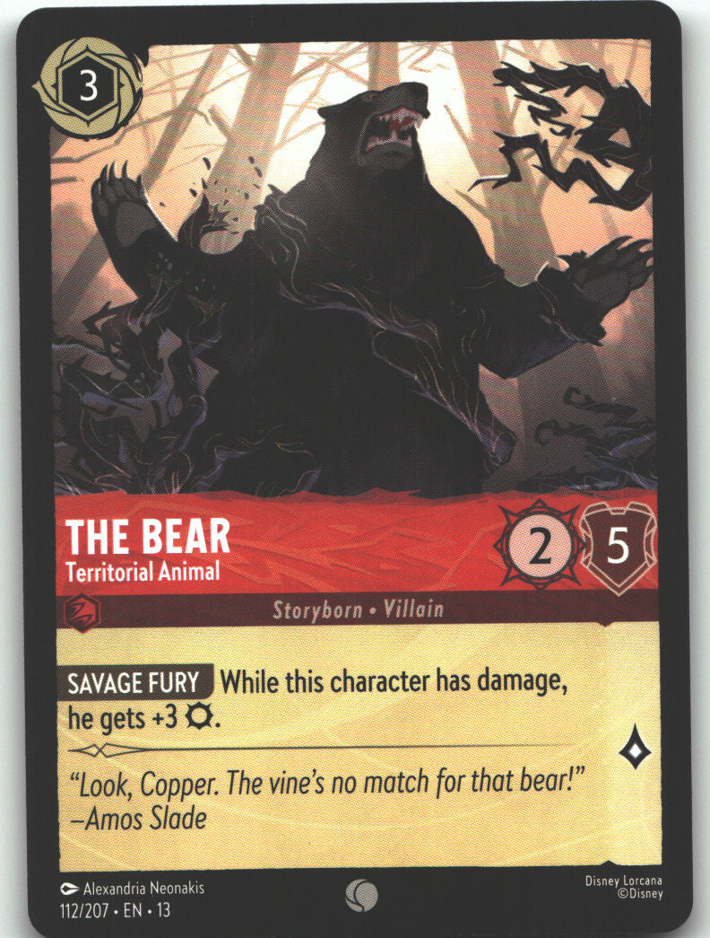 The Bear - Territorial Animal