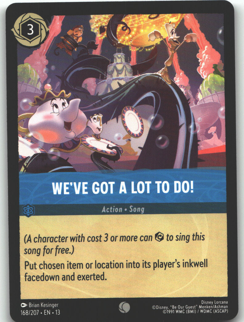 We've Got a Lot to Do!