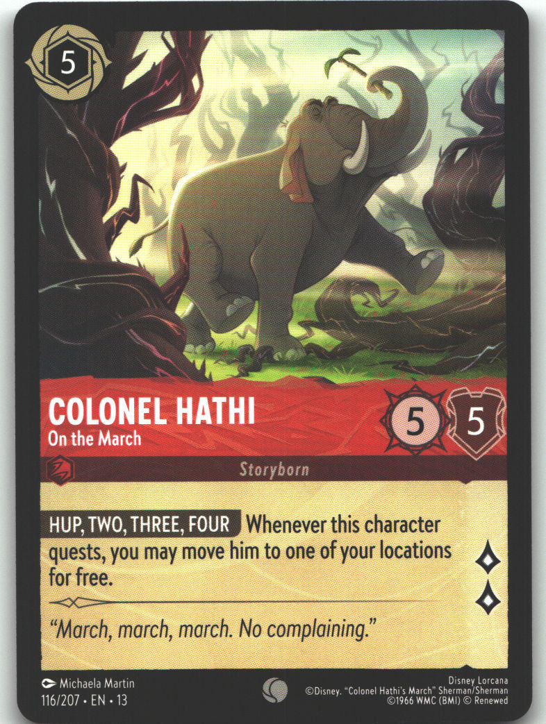 Colonel Hathi - On the March