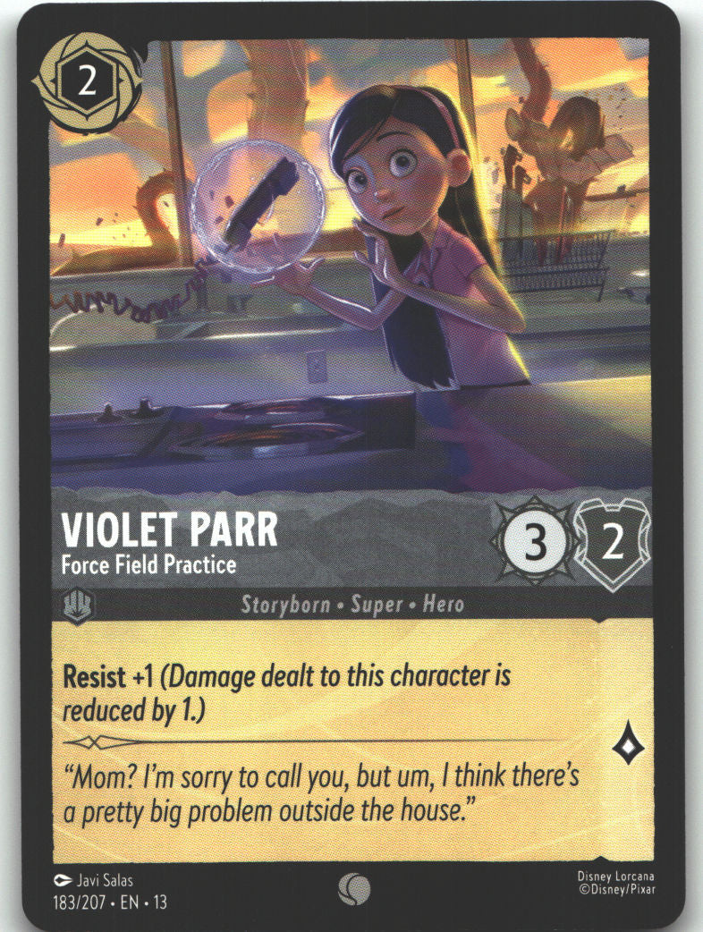 Violet Parr - Force Field Practice