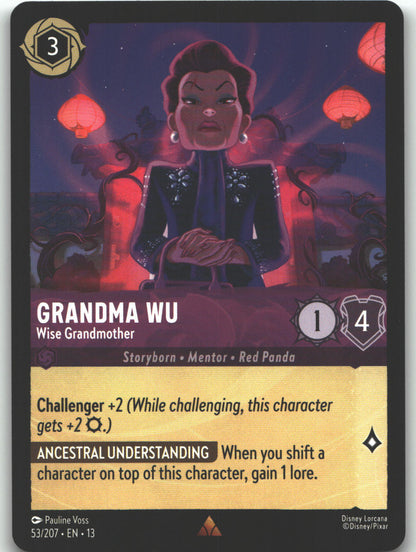 Grandma Wu - Wise Grandmother