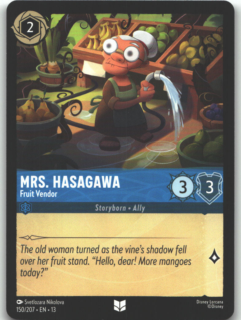 Mrs. Hasagawa - Fruit Vendor