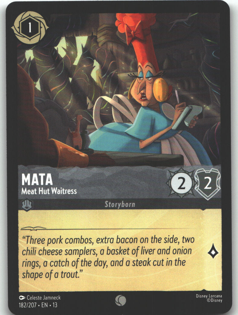 Mata - Meat Hut Waitress