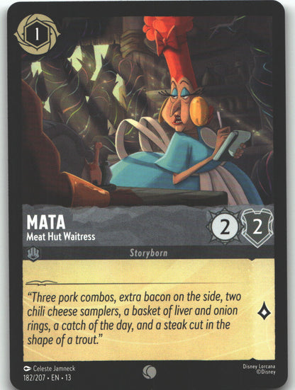 Mata - Meat Hut Waitress
