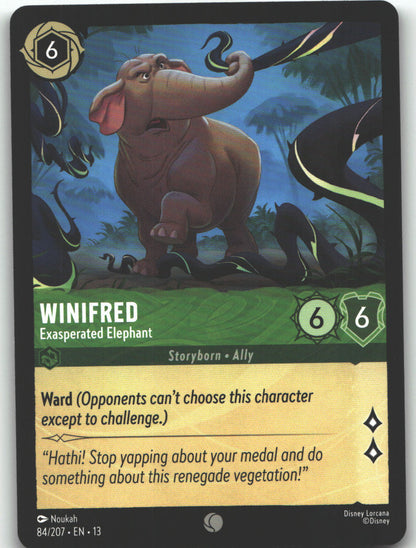 Winifred - Exasperated Elephant