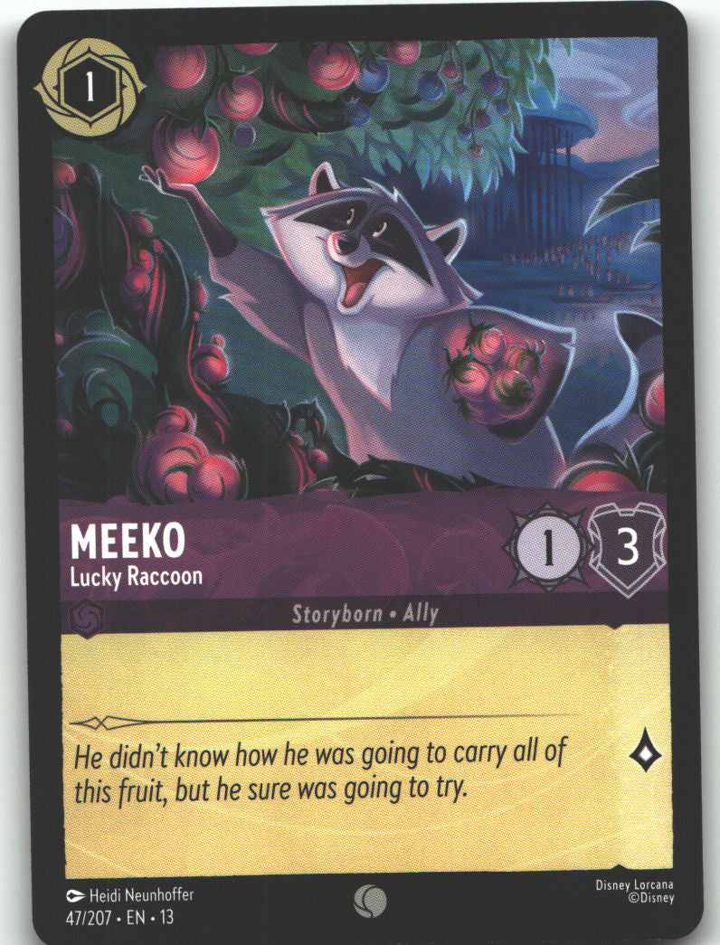 Meeko - Lucky Raccoon