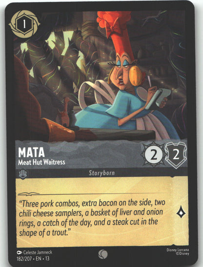 Mata - Meat Hut Waitress
