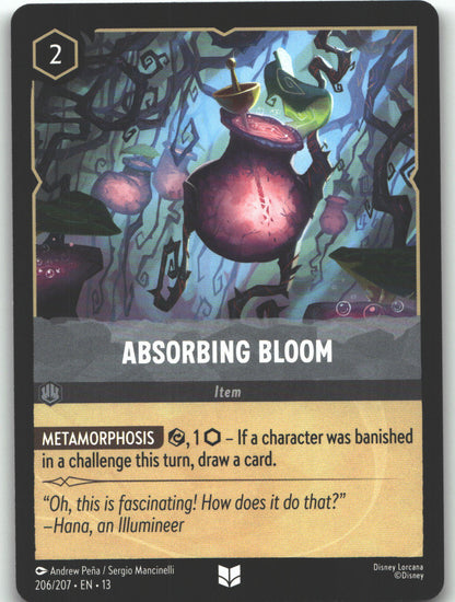 Absorbing Bloom