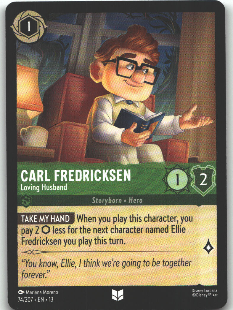 Carl Fredricksen - Loving Husband