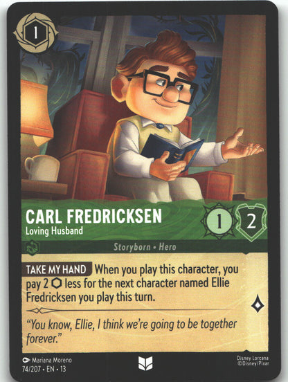 Carl Fredricksen - Loving Husband