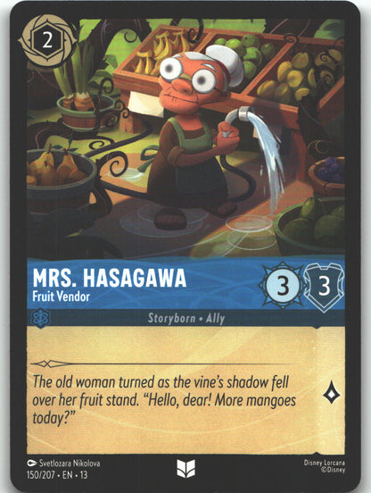 Mrs. Hasagawa - Fruit Vendor
