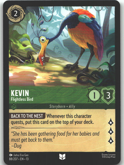 Kevin - Flightless Bird
