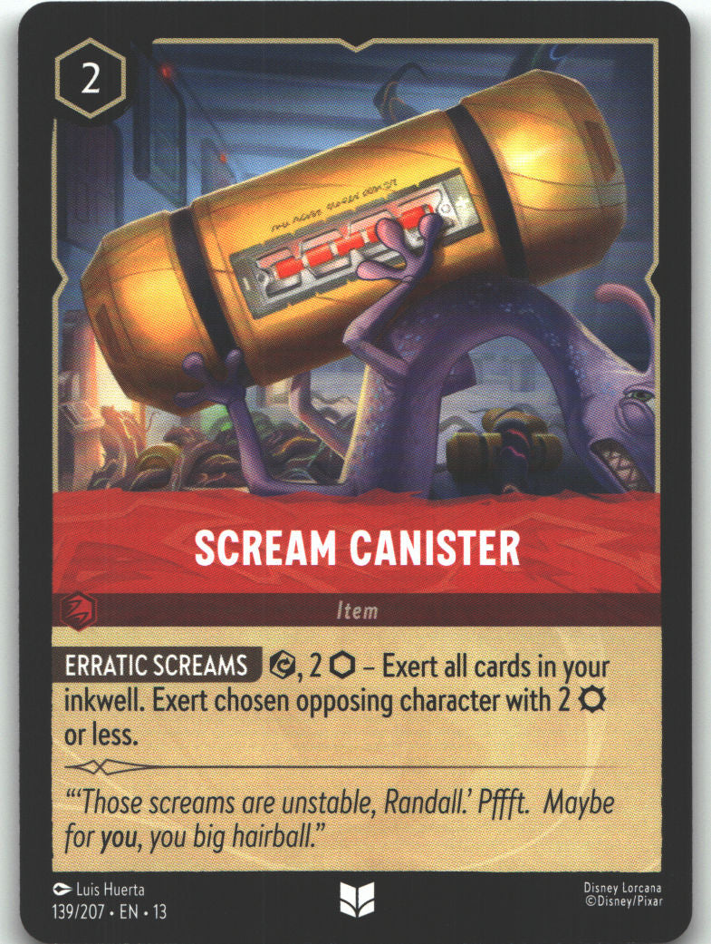 Scream Canister