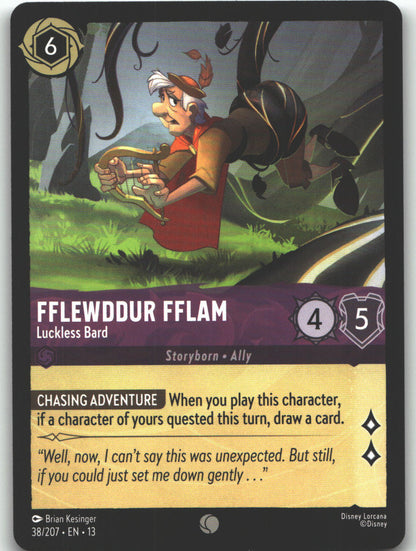 Fflewddur Fflam - Luckless Bard