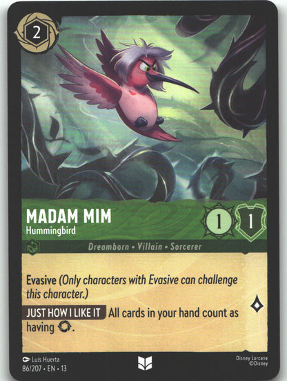 Madam Mim - Hummingbird