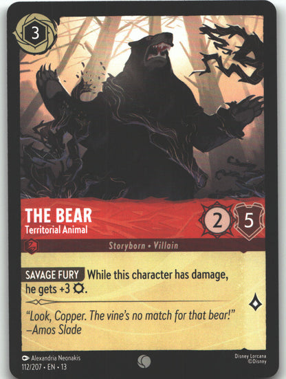 The Bear - Territorial Animal