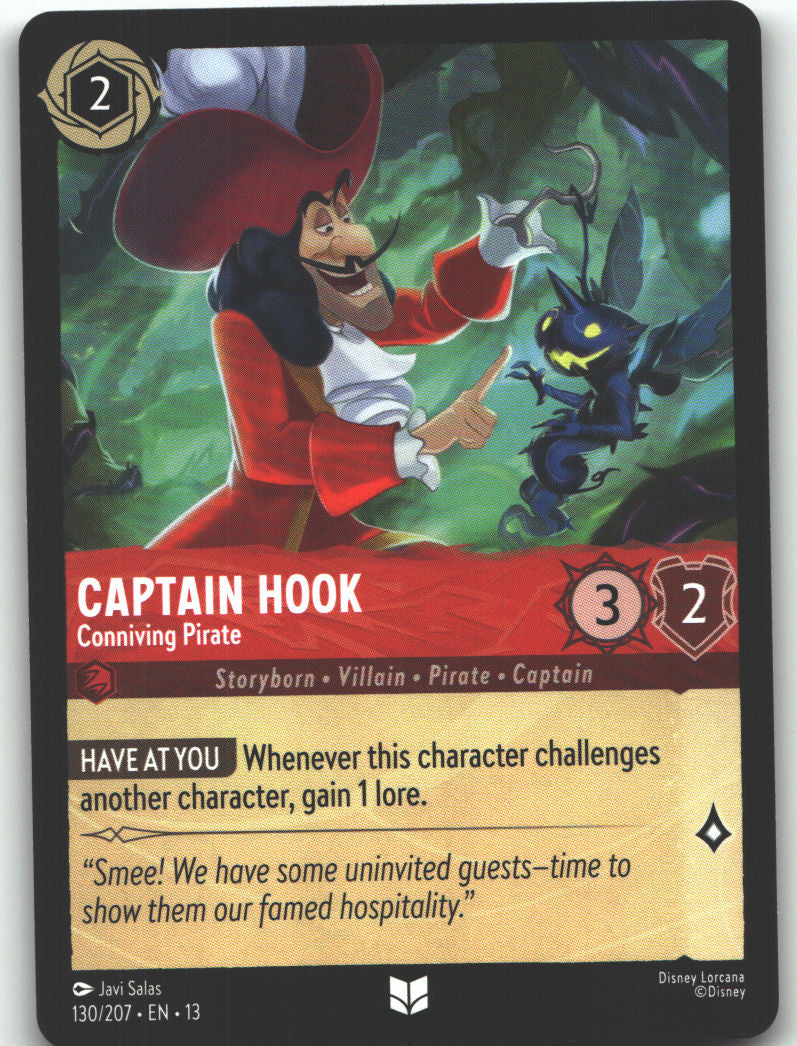 Captain Hook - Conniving Pirate