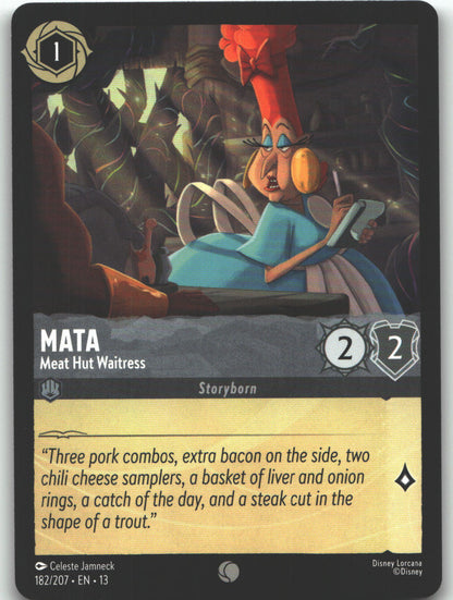 Mata - Meat Hut Waitress