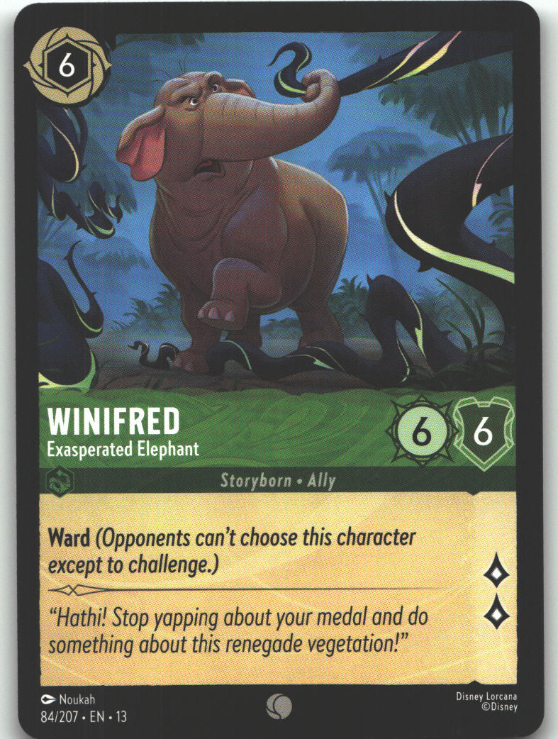 Winifred - Exasperated Elephant
